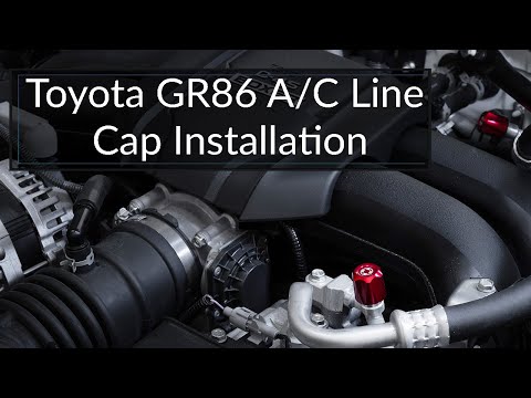 VERUS ENGINEERING(ヴェルスエンジニアリング)A0628A・TOYOTA GRカローラ対応A/Cラインキャップキット：全3色