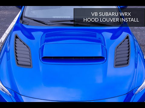 VERUS ENGINEERING(ヴェルスエンジニアリング)A0483A：SUBARU WRX（VBH)・ボンネットルーバーキット