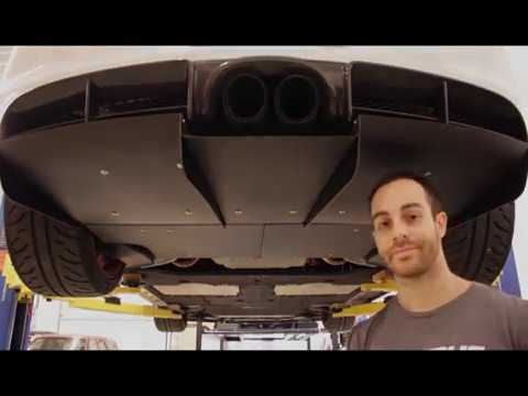 VERUS ENGINEERING(ヴェルスエンジニアリング)A0150A：PORSCHE ケイマン：981：カーボンリアディフューザー