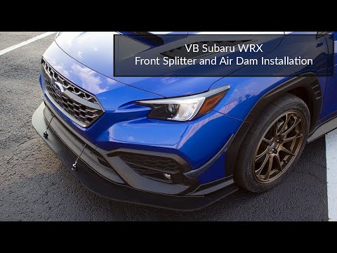 VERUS ENGINEERING(ヴェルスエンジニアリング)A0506A：SUBARU WRX（VBH)・スプリッターエアダム