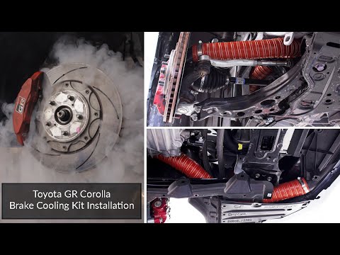 VERUS ENGINEERING(ヴェルスエンジニアリング)A0727A：TOYOTA GRカローラ （MORIZO Edition)：フルブレーキクーリングキット