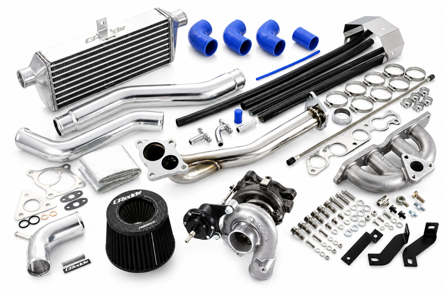 GReddy ボルトオンターボキット TF035HL 14GK 6cm キャタライザー付（JC74W ジムニーノマド MT車）