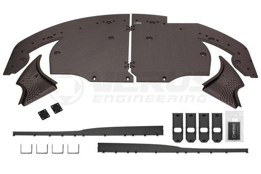 VERUS ENGINEERING(ヴェルスエンジニアリング)A0420A：TOYOTA GR SUPRA(A90/A91)ハイダウンフォースフロントスプリッターキット