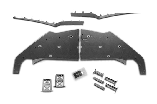 VERUS ENGINEERING(ヴェルスエンジニアリング)A0698A：シボレー・コルベットスティングレー（C8)：フロントスプリッターキットWFスペック
