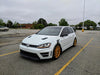 VERUS ENGINEERING(ヴェルスエンジニアリング)A0140A：VW Golf R / GTI (MK7)フードルーバーキット：ブラック：2枚セット