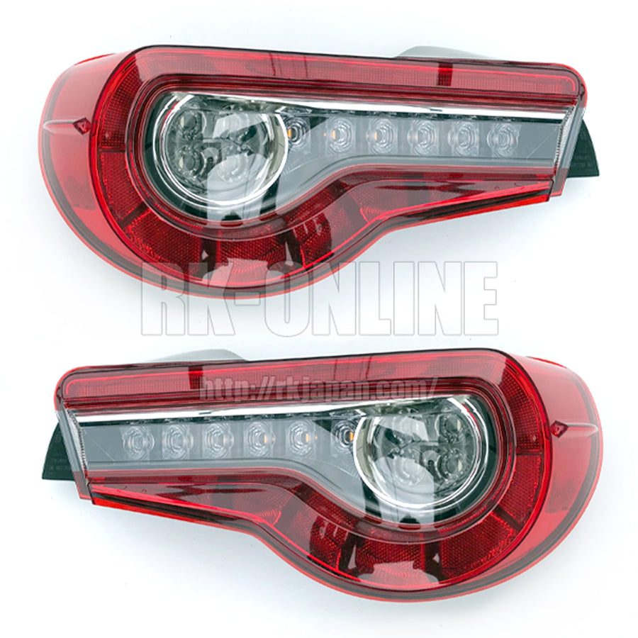 TOYOTA：トヨタ：86（ZN6)：SUBARU：スバル：BRZ（ZC6）用USテールランプセットハーネス加工済