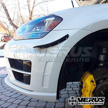 VERUS ENGINEERING(ヴェルスエンジニアリング)A0129A：VW GOLF R(MK7)GOLF7：カーボンダイブプレーンキット（カナード）