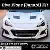 VERUS ENGINEERING(ヴェルスエンジニアリング)A0139A：SUBARU BRZ(ZC6後期専用) ダイブプレーン ドライカーボン製カナードセット