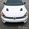VERUS ENGINEERING(ヴェルスエンジニアリング)A0140A：VW Golf R / GTI (MK7)フードルーバーキット：ブラック：2枚セット