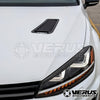 VERUS ENGINEERING(ヴェルスエンジニアリング)A0140A：VW Golf R / GTI (MK7)フードルーバーキット：ブラック：2枚セット