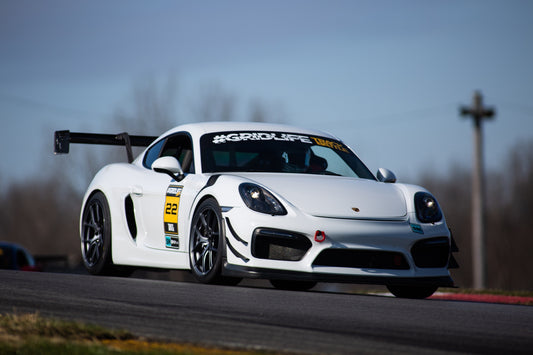 VERUS ENGINEERING(ヴェルスエンジニアリング)A0153A：ポルシェ・ケイマン（981/GT4）：フロントスプリッター＆エアダム：ドライカーボン