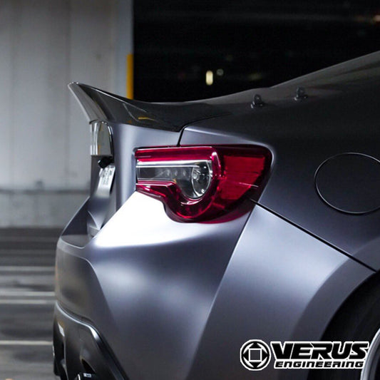 VERUS ENGINEERING(ヴェルスエンジニアリング)A0176A：TOYOTA 86(ZN6) / SUBARU BRZ(ZC6)：ドライカーボンダックテール