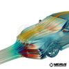 VERUS ENGINEERING(ヴェルスエンジニアリング)A0193A・ヴェルスエンジニアリング・ホンダ・シビックTYPE-R(FK8)対応フロントスプリッター：コネクティングロッド付き