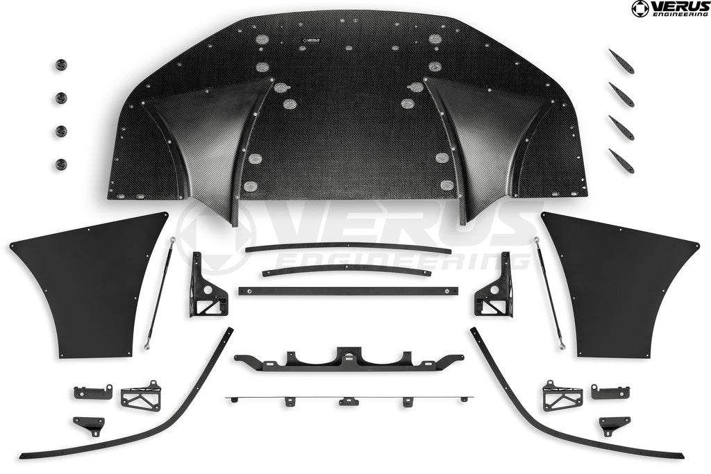 VERUS ENGINEERING(ヴェルスエンジニアリング)A0243A：PORSCHE 911(991.1)・GT3RS・フロントスプリッターキット