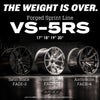 APEX VS-5RS 18inchx10J+40 5x114.3mm 70.5mm アンスラサイト：4本セット