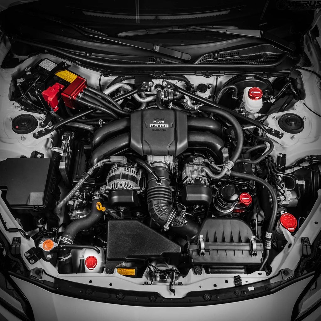 VERUS ENGINEERING(ヴェルスエンジニアリング)A0435A：トヨタGR86・スバルBRZエンジンルームキャップセット（全3色/2タイプ）