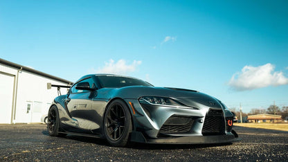 VERUS ENGINEERING(ヴェルスエンジニアリング)A0458A：TOYOTA・SUPRA(A90)：ドライカーボンインテークダクトキット