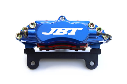 ■JBTブレーキキャリパー6POT（FM6P）+2ピース285/302mmスリットローター＋ブラケット＋パッド＋ブレーキホース：フロントフルセット：全10色