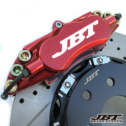 ■JBTブレーキキャリパー6POT（FM6P）+2ピース285/302mmスリットローター＋ブラケット＋パッド＋ブレーキホース：フロントフルセット：全11色