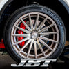 ■JBTブレーキキャリパー8POT（Z8）+2ピース380mmスリットローター＋ブラケット＋パッド＋ブレーキホース：フロントフルセット：全10色