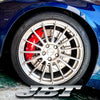 ■JBTブレーキキャリパー8POT（Z8）+2ピース380mmスリットローター＋ブラケット＋パッド＋ブレーキホース：フロントフルセット：全10色