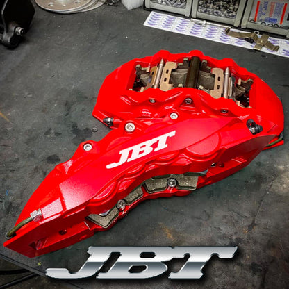 ■JBTブレーキキャリパー8POT（Z8）+2ピース380mmスリットローター＋ブラケット＋パッド＋ブレーキホース：フロントフルセット：TOYOTA・アルファード：全11色