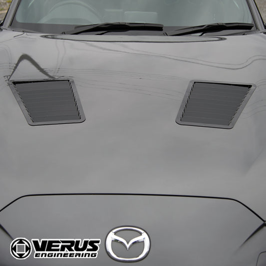 VERUS ENGINEERING(ヴェルスエンジニアリング)A0080A：ヴェルスエンジニアリング：MAZDA ロードスター：フードルーバーキット：左右2枚セット