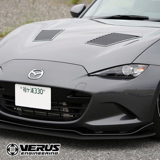 VERUS ENGINEERING(ヴェルスエンジニアリング)A0080A：ヴェルスエンジニアリング：MAZDA ロードスター：フードルーバーキット：左右2枚セット