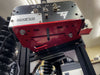 RK-ONLINE：SIM RACING用ハンドブレーキマウント：レッド：FANATEC・THRUSTMASTER・HEUSINKVELD対応モデル。