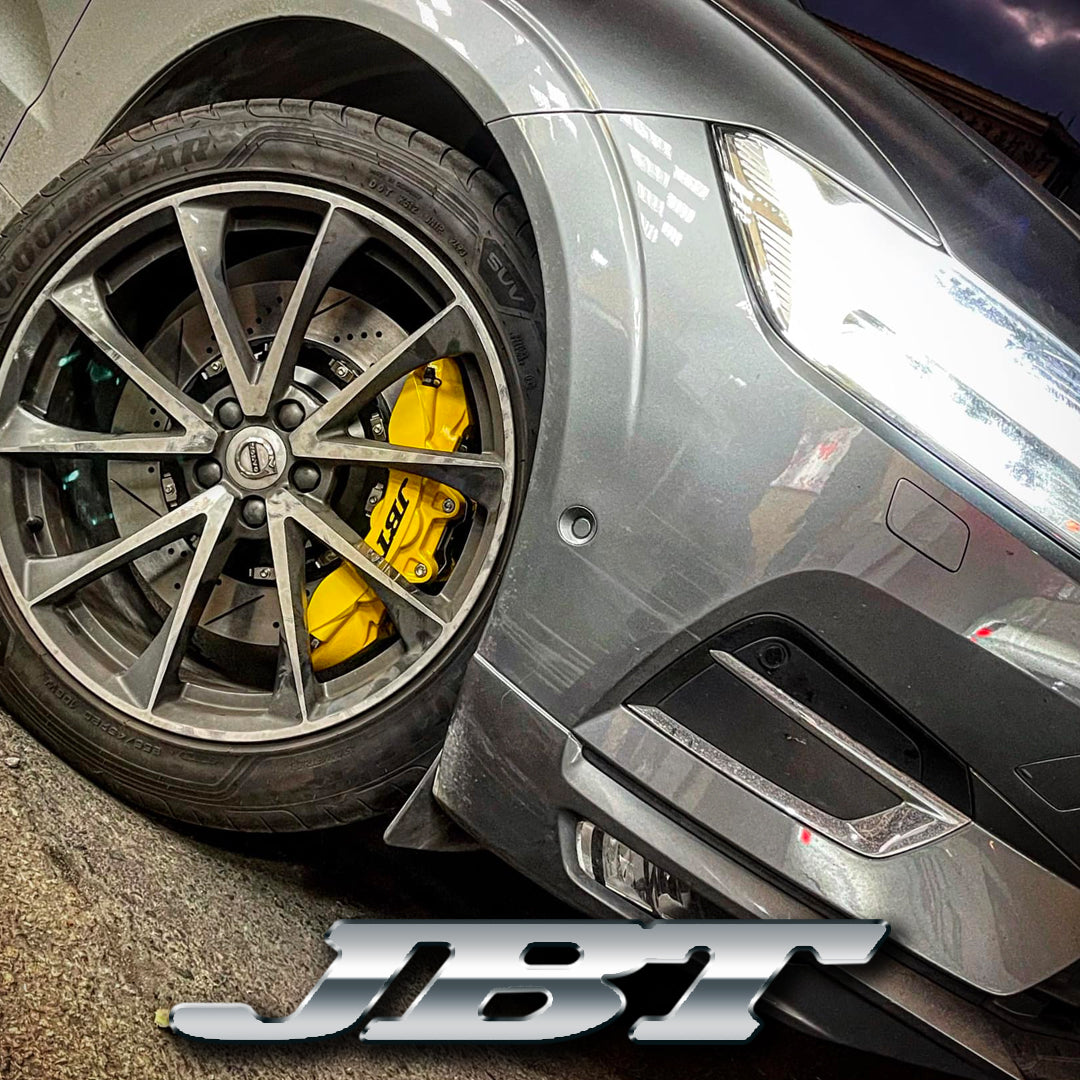 ■JBTブレーキキャリパー6POT（RS6P）+2ピース400mmスリットローター＋ブラケット＋パッド＋ブレーキホース：フロントフルセット：全10色