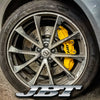 ■JBTブレーキキャリパー6POT（RS6P）+2ピース400mmスリットローター＋ブラケット＋パッド＋ブレーキホース：フロントフルセット：全10色