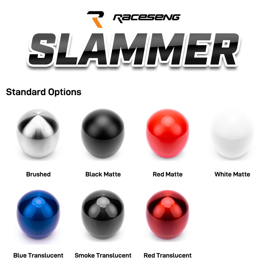 RACESENG レースセングシフトノブ MASSシリーズ SLAMMER スラマー：スタンダードカラー