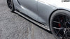 VERUS ENGINEERING(ヴェルスエンジニアリング)A0263A：TOYOTA・GR：A90スープラ・SUPRA・カーボンポリウィーブサイドスプリッター