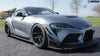 VERUS ENGINEERING(ヴェルスエンジニアリング)A0263A：TOYOTA・GR：A90スープラ・SUPRA・カーボンポリウィーブサイドスプリッター