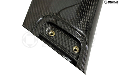 VERUS ENGINEERING(ヴェルスエンジニアリング)A0191A・ホンダ・シビックTYPE-R(FK8)対応P10リアウイング：ドライカーボン製リプレイスタイプ