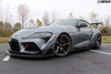 VERUS ENGINEERING(ヴェルスエンジニアリング)：A0232A：TOYOTA GR SUPRA：フロントスプリッター＆エアダム