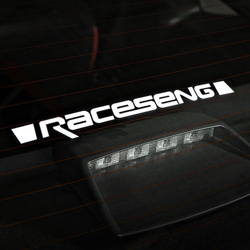 RACESENG：レースセング：モダンステッカー：ブラック/ホワイト：2色設定