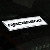 RACESENG：レースセング：スラップステッカーホワイト：L614W