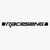RACESENG：レースセング：モダンステッカー：ブラック/ホワイト：2色設定