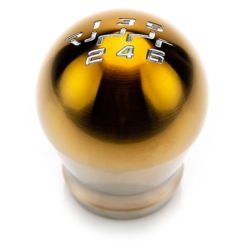 RACESENG レースセングシフトノブ Tiシリーズ OrbTi【ゴールド仕上げ】：GATE-1