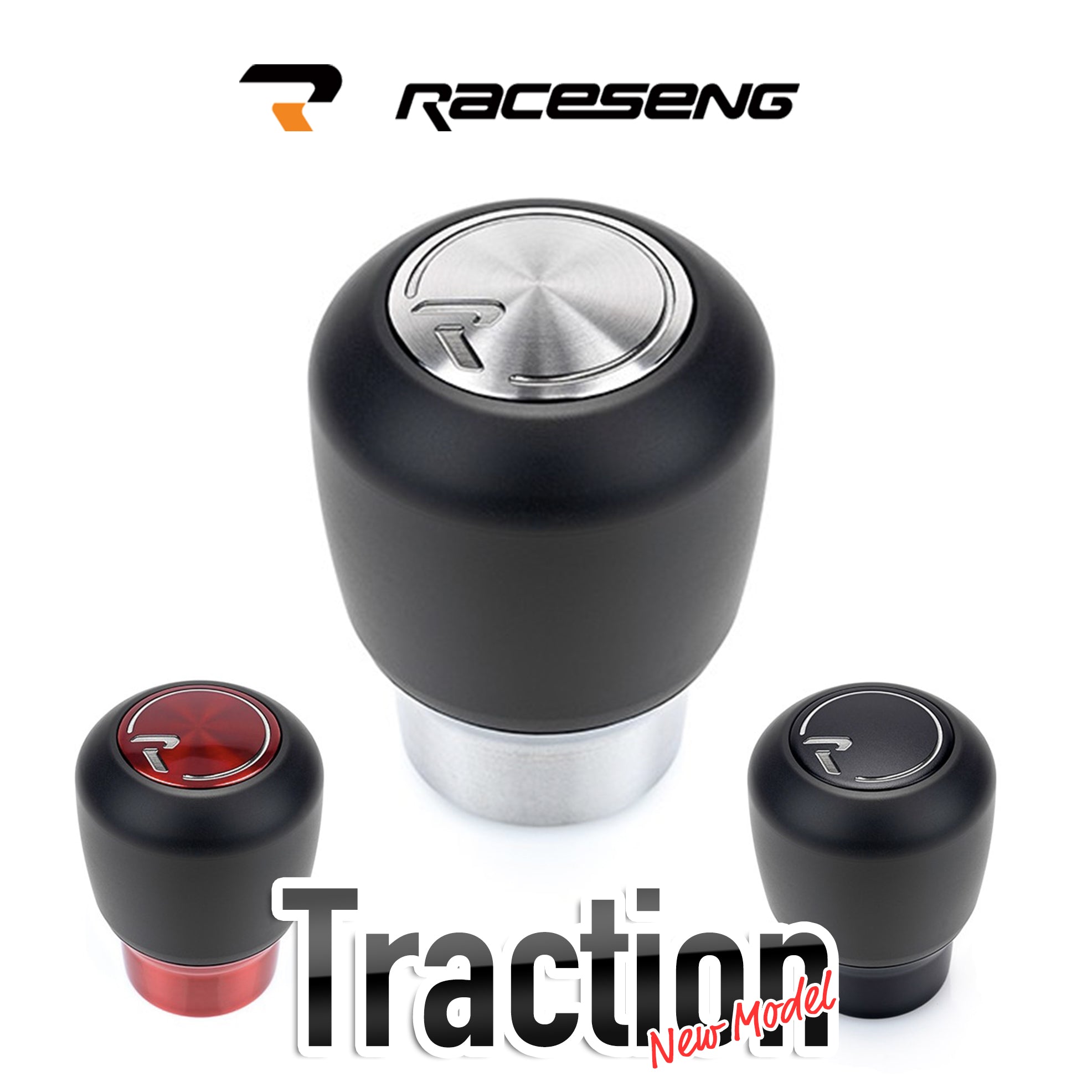 RACESENG レースセングシフトノブ TRACTION トラクション-スムース 