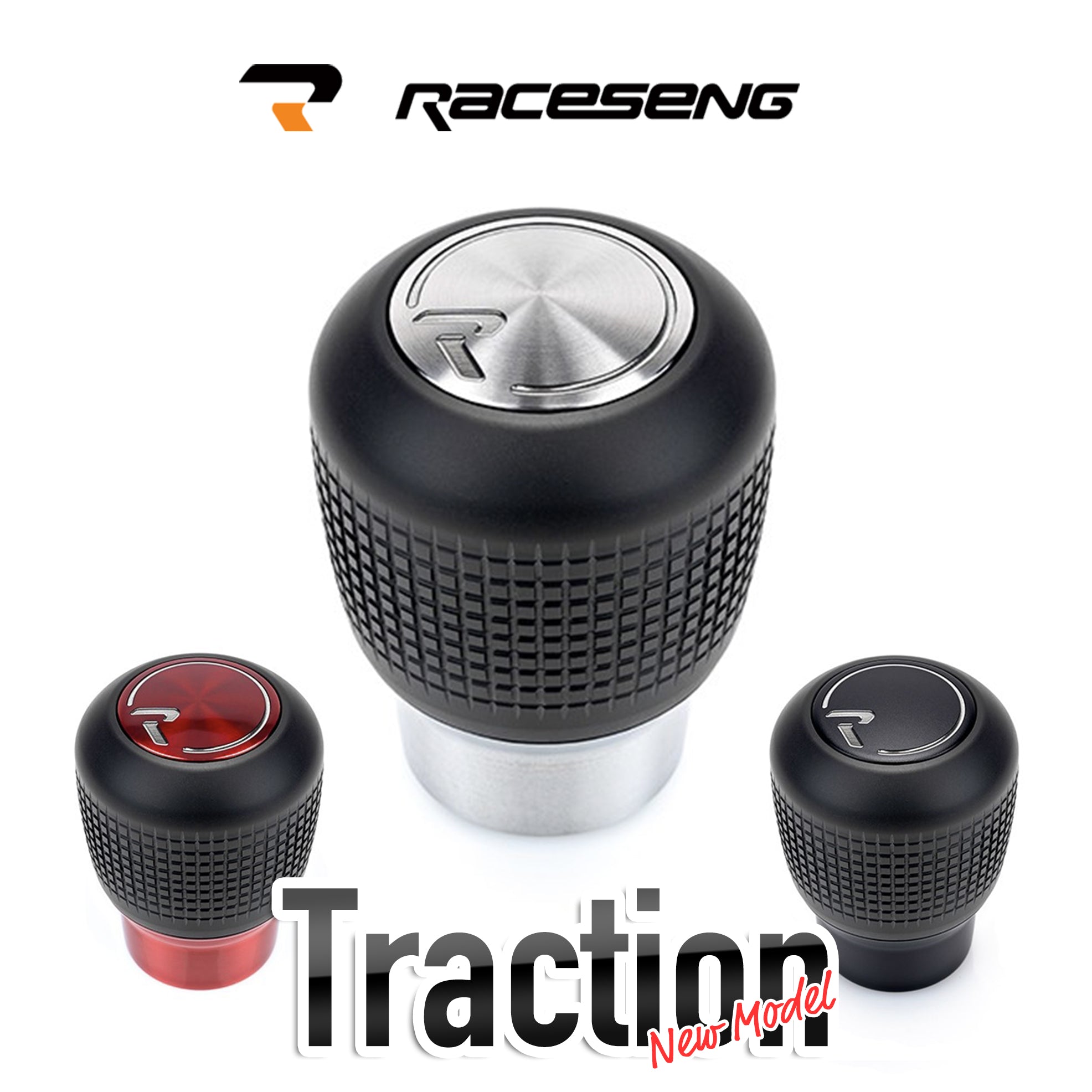 RACESENG レースセングシフトノブ トラクション-テクスチャカバー