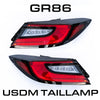 TOYOTA：トヨタ：GR86（ZN8)：SUBARU：スバル：BRZ（ZD8）用USテールランプセット