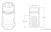 RACESENG チタンラグナット：TNR-1 LUG NUT - SPITFIRE：チタンカラー：M12x1.25mm：M12x1.5mm：M14x1.5：リジッド ：20本セット