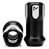RACESENG チタンナット・ホイールナット：ロング貫通タイプ：TNS-2 LUG NUT - BRUSHED BLACK：ロングタイプ：ブラッシュブラック：20個セット