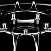RACESENG チタンナット・ホイールナット：ロング貫通タイプ：TNS-2 LUG NUT - BRUSHED BLACK：ロングタイプ：ブラッシュブラック：20個セット